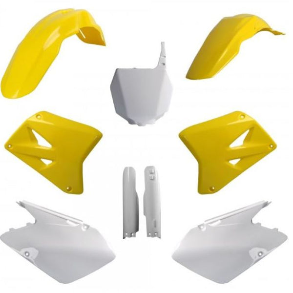 Polisport Replica Plastic Kit — FULL Kit OEM Color — Suzuki RM125/RM250