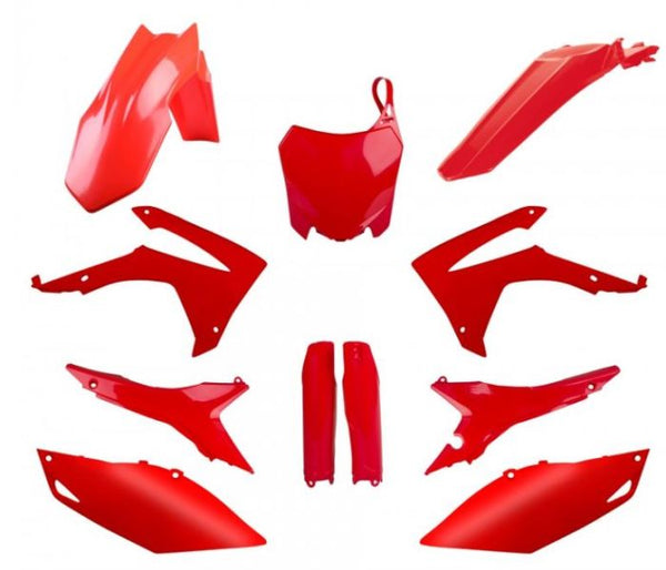Polisport Replica Plastic Kit - Red (91532)