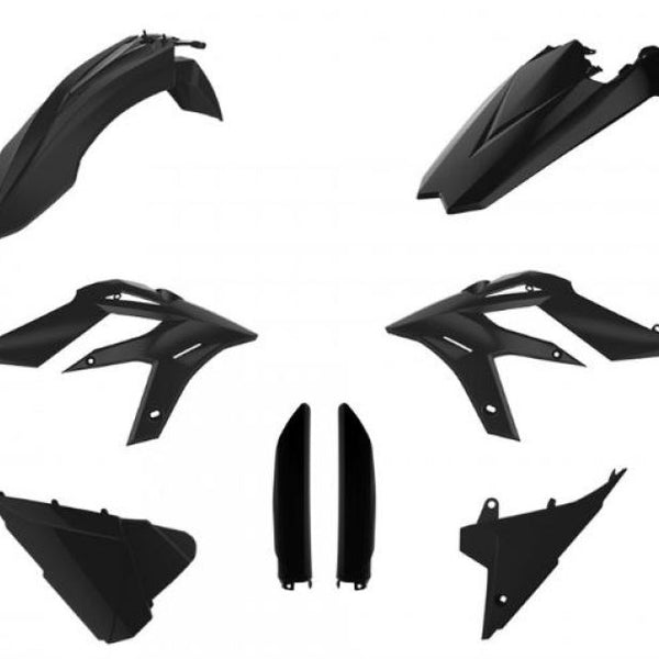 Polisport Replica Plastic Kit,full Kit Beta — Black