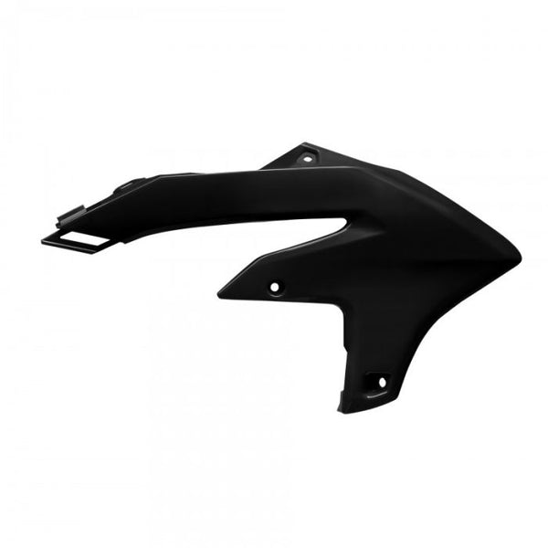 Polisport Replica Radiator Scoops — Yamaha, Black
