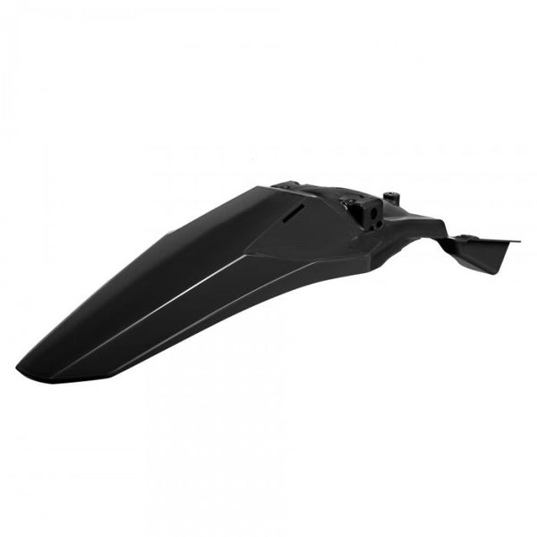 Polisport Replica Rear Fender — Kawasaki, Black