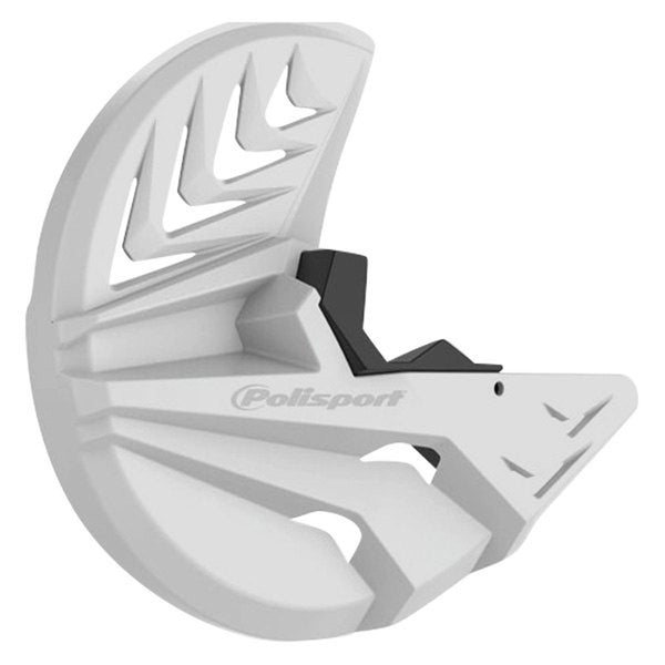 Polisport Disk & Bottom Fork Protector - White/Black (8151400002)