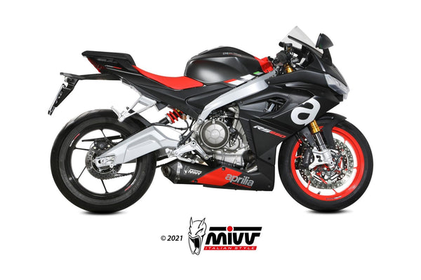 MIVV Delta Race Black Full System Exhaust (A.014.LDRB)