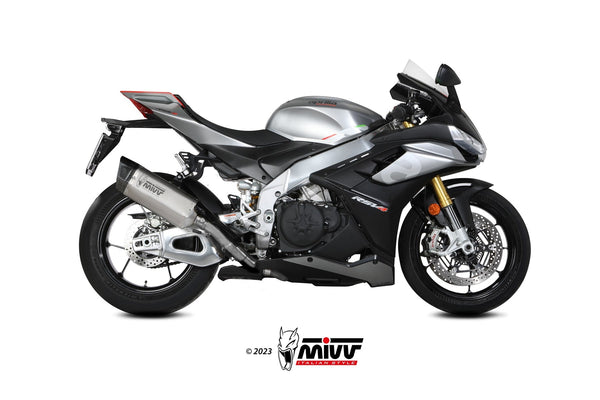 MIVV SR-1 Titanium Slip-On Exhaust (A.015.LR1T)