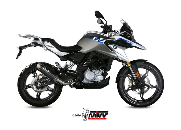 MIVV GPpro Black Full System Exhaust (B.035.LXBP) for 2017-2023 BMW G 310 GS