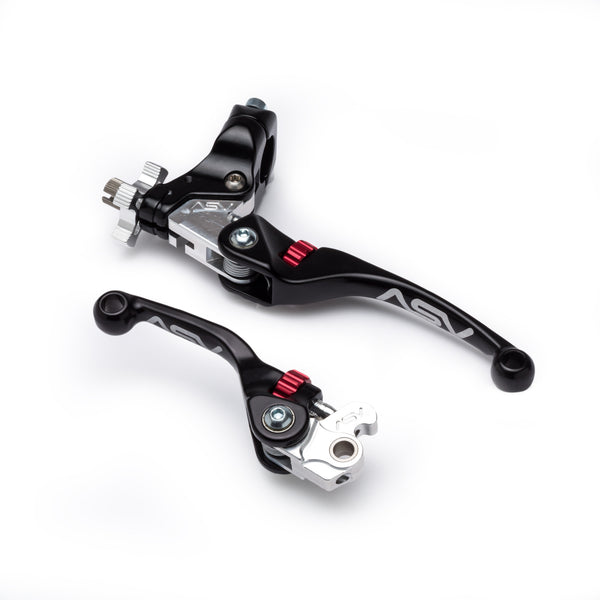 F4 Series Brake and Clutch Lever Pair Pack w/ Perch # BCF40106SX