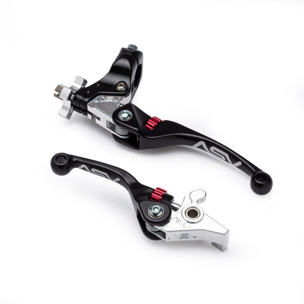 F4 Series Brake and Clutch Lever Pair Pack w/ Perch # BCF42506SX