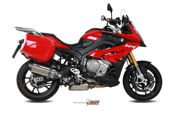 MIVV Suono Stainless Slip-On Exhaust (B.025.L7) for 2015-2019 BMW S 1000 XR