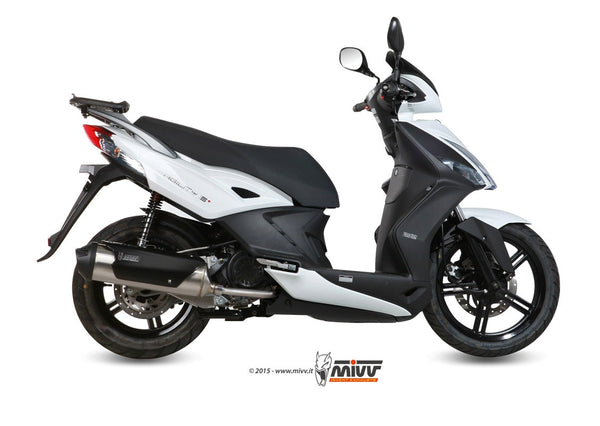 MIVV Complete Exhaust (C.KY.0015.B) for 2014-2020 Kymco Agility 125 R16+