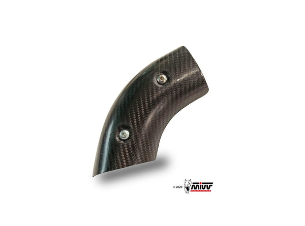 MIVV Carbon Heat Shield (ACC.072.0) for 2019-2022 Moto Guzzi V85 TT