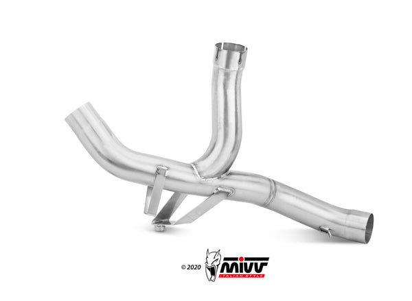MIVV No-Kat Race Pipe (D.037.C2) for 2017-2021 Ducati Multistrada 950/S