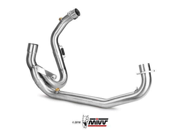MIVV No-Kat Race Pipe (D.022.C1) for 2007-2009 Ducati Hypermotard 1100