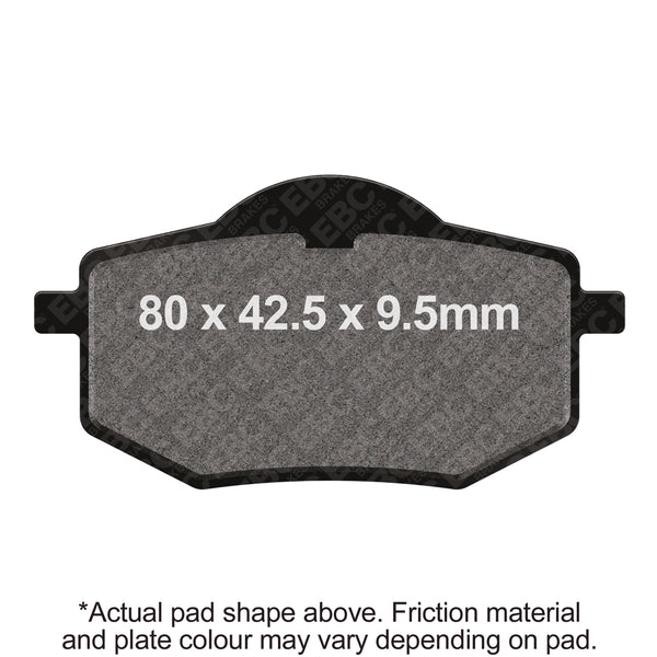 EBC 87-94 Yamaha XV 535 Virago Front Left FA-SFA-X Brake Pads — FA136