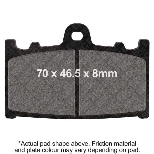EBC 93-95 Kawasaki ZX 600 Ninja ZX6 Front Left/Right EPFA HH Brake Pads — EPFA158HH