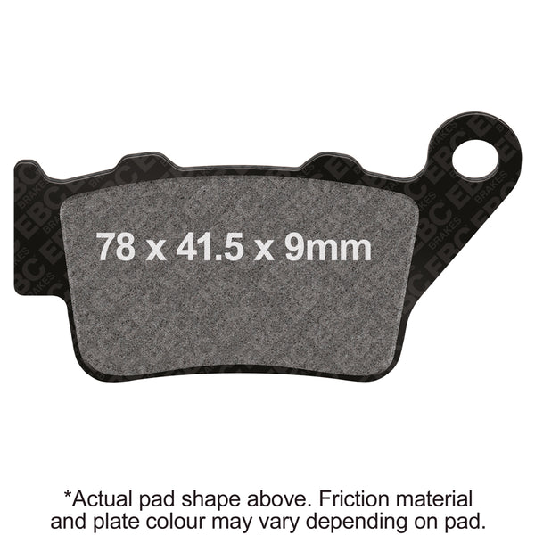 EBC 15-20 Yamaha XC 155 S-Max Front Left/Right Sintered HH Brake Pads — SFA213HH