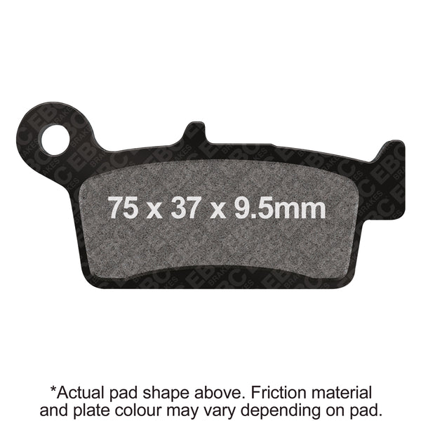 EBC 00-04 KYMCO Street Cobra Racer 50 SF10AG Front Left FA-SFA-X Brake Pads — SFA233