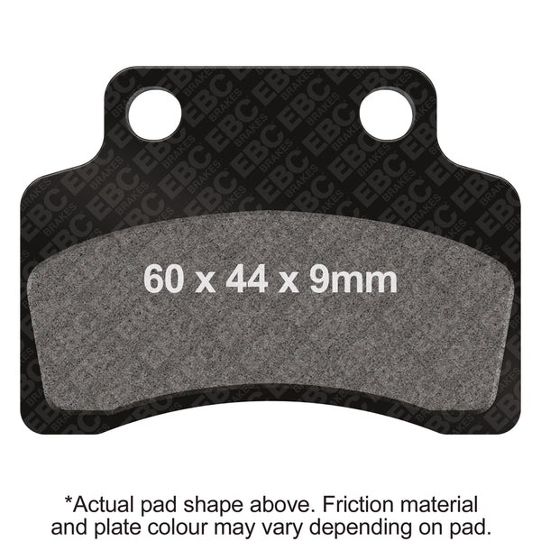 EBC 05-09 CPI Oliver City 50 Front Left FA-SFA-X Brake Pads — SFA235