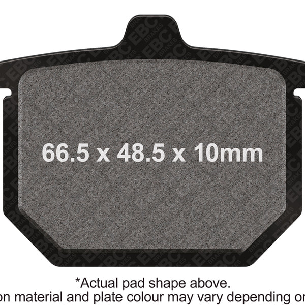 EBC 79-80 Honda CB 750 F Supersport Front Left/Right Semi-Sintered Vee Brake Pads — FA30V