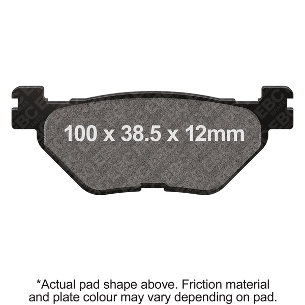 EBC 15-16 Yamaha XP 500 T-Max 530cc Rear Left Sintered R/HH Brake Pads — SFA319HH