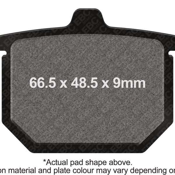 EBC 77-78 Honda CB 750 F Supersport Front Left/Right Semi-Sintered Vee Brake Pads — FA31V