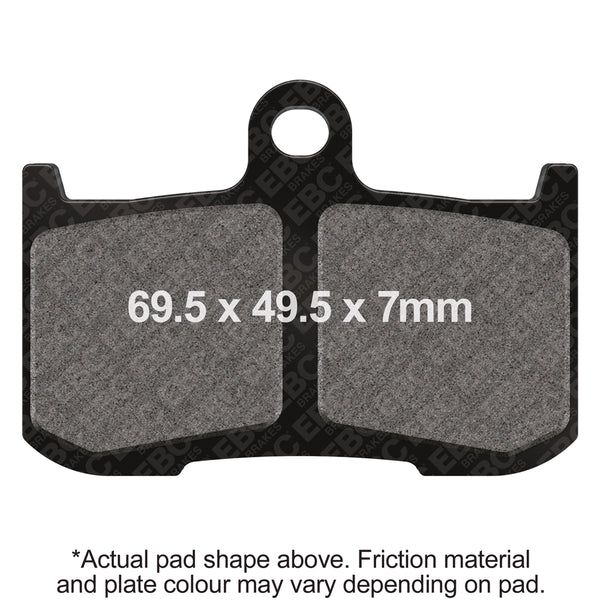 EBC 2017 Kawasaki Z 900 ZR 900 Front Left/Right GPFAX HH Race Brake Pads — GPFAX347HH