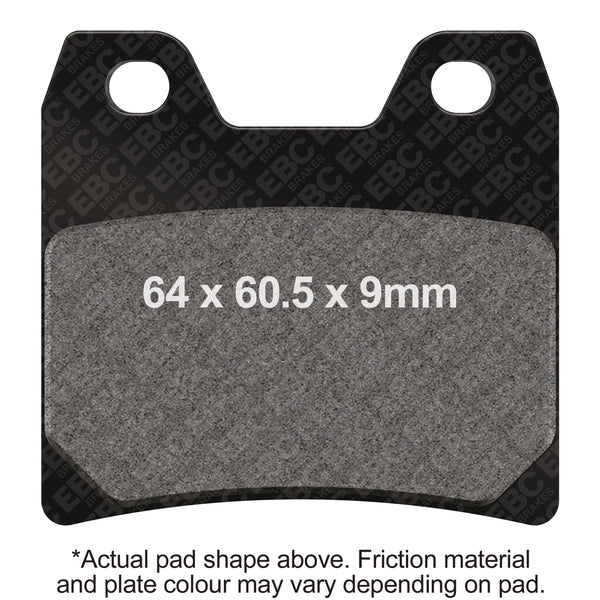 EBC 01-05 Yamaha FZ1 Front Left Sintered HH Brake Pads — FA348HH