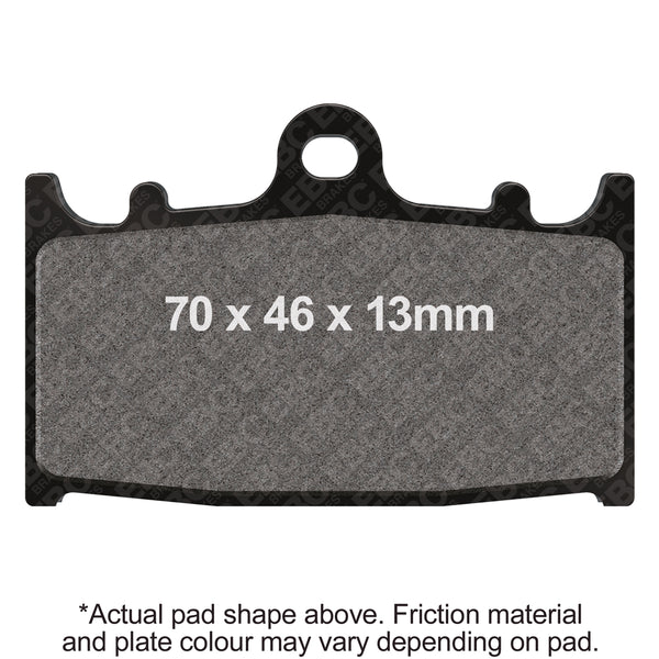 EBC 02-04 Suzuki VL 1500 Intruder LC Front Left Sintered HH Brake Pads — FA366HH