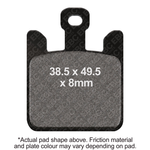 EBC 03-04 Kawasaki ZX6RR ZX 600 K/M Front Left/Right EPFA HH Brake Pads — EPFA369/4HH