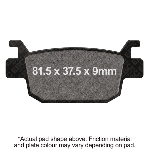 EBC 21-23 Honda ADV 150 A AC Rear Right Sintered R/HH Brake Pads — SFA415HH