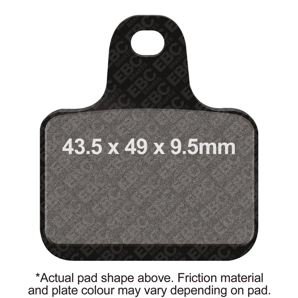 EBC 07-08 MV Agusta F4 1078 1078cc Front Left/Right Sintered HH/R Brake Pads — FA435/4HH