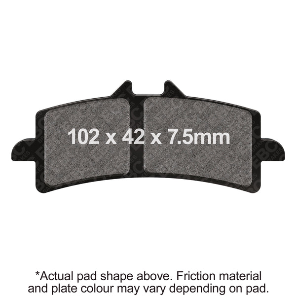 EBC 14-17 Honda CBR 1000 RR SP (w/Brembo Front Calipers) Front Left/Right EPFA Series Brake Pads — EPFA447HH