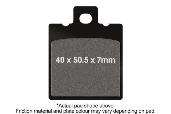 EBC 84-85 ATK 560 Front Left FA-SFA-X Brake Pads — FA47X
