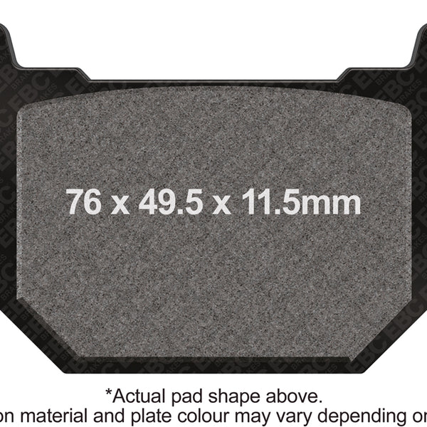 EBC 1988 Suzuki GN 250 J Front Left/Right FA-SFA-X Brake Pads — FA51