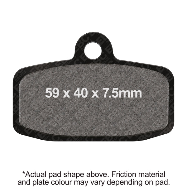 EBC 14-20 Husqvarna TC 85 (SW 17/14 2T) Front Left FA-SFA-X Brake Pads — FA612X