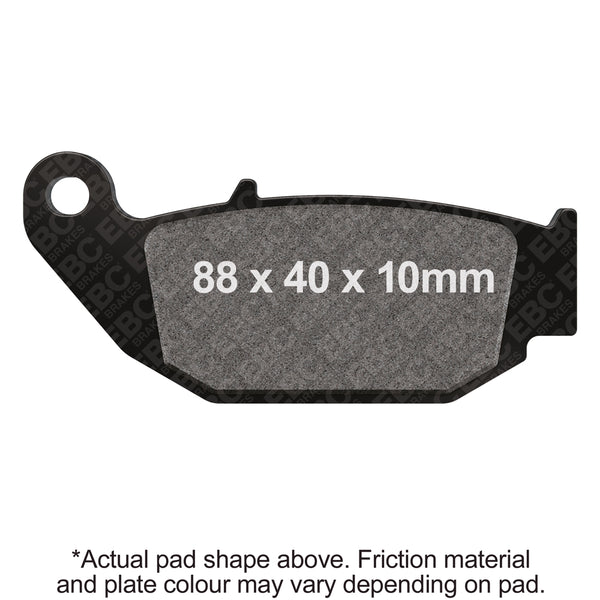 EBC 13-21 Honda CRF 250 L Rear Right FA-SFA-TT-X Brake Pads — FA629X
