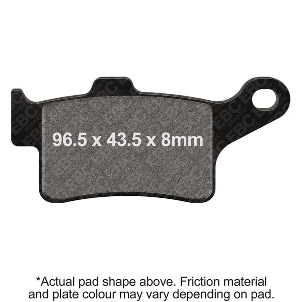 EBC HH Sintered Brake Pads — FA631HH