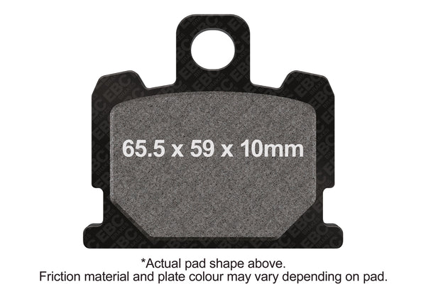 EBC 83-84 Yamaha RX 50 MK/K/L Front Left/Right FA-SFA-X Brake Pads — FA70