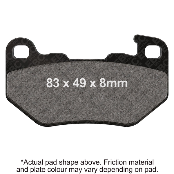 EBC HH Sintered Brake Pads — FA760HH