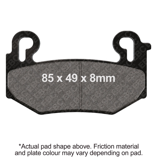 EBC 23-25 BMW R 1300 GS (w/Spoked Wheel) Front Left/Right HH Sintered Brake Pads — FA779HH