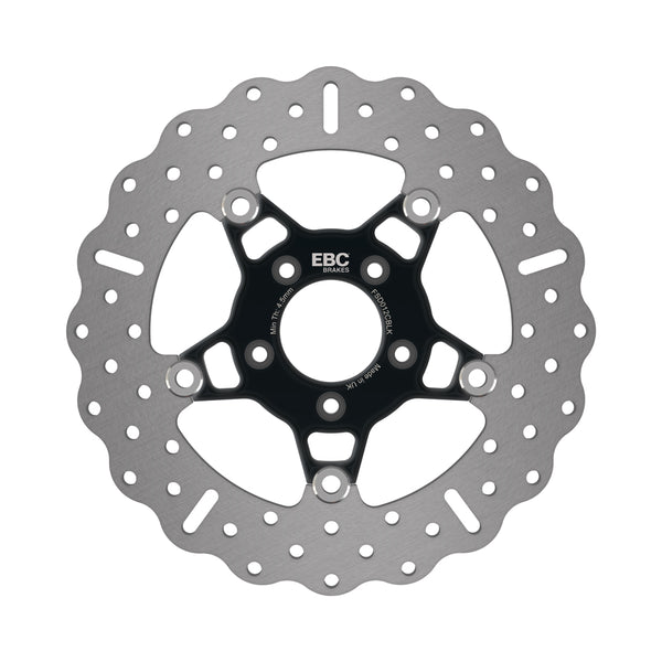 EBC 00-03 Harley-Davidson Sportster XLH 883 Front Left/Right Contour Floating Disc Conversion — FSD012CBLK