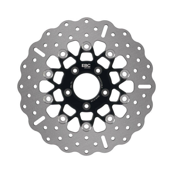 EBC Custom Touring Front Brake Rotor - Harley Davidson XL883L 2011-2013 - FSD027CBLK