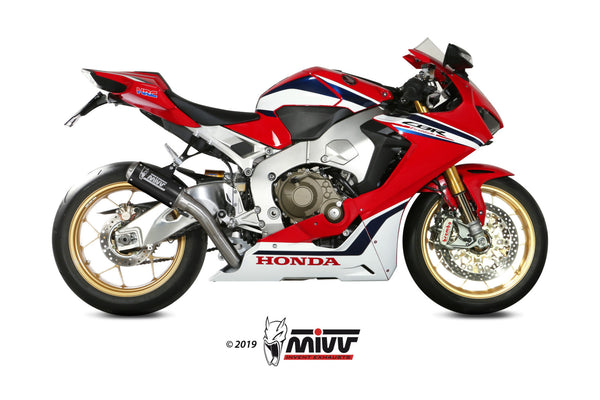MIVV MK3 Carbon Slip-On Exhaust (H.070.SM3C) for 2017-2019 Honda CBR1000RR