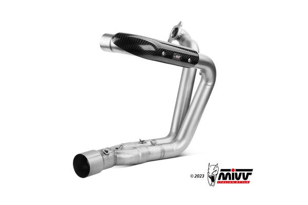 MIVV No-Kat Pipes (HD.003.C1) for 2021-2024 Harley-Davidson Pan America