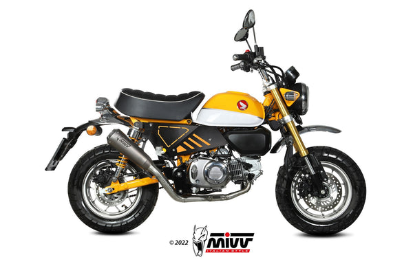 MIVV X-M1 Titanium Complete Exhaust (H.082.LC4T) for 2018-2020 Honda Monkey 125