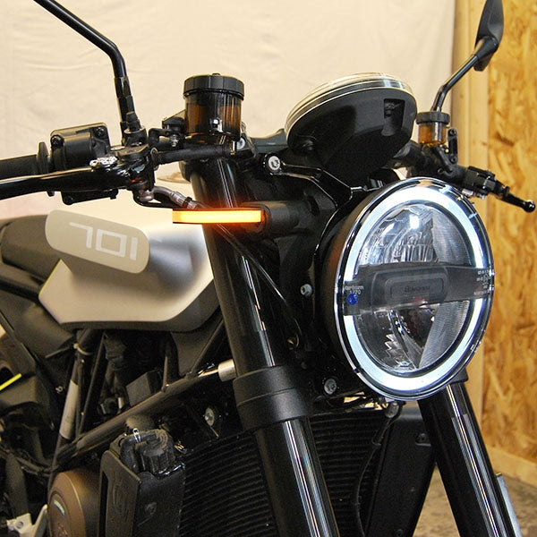 New Rage Cycles 18-22 Husqvarna Vitpilen 701 Front Turn Signals — 701-FB