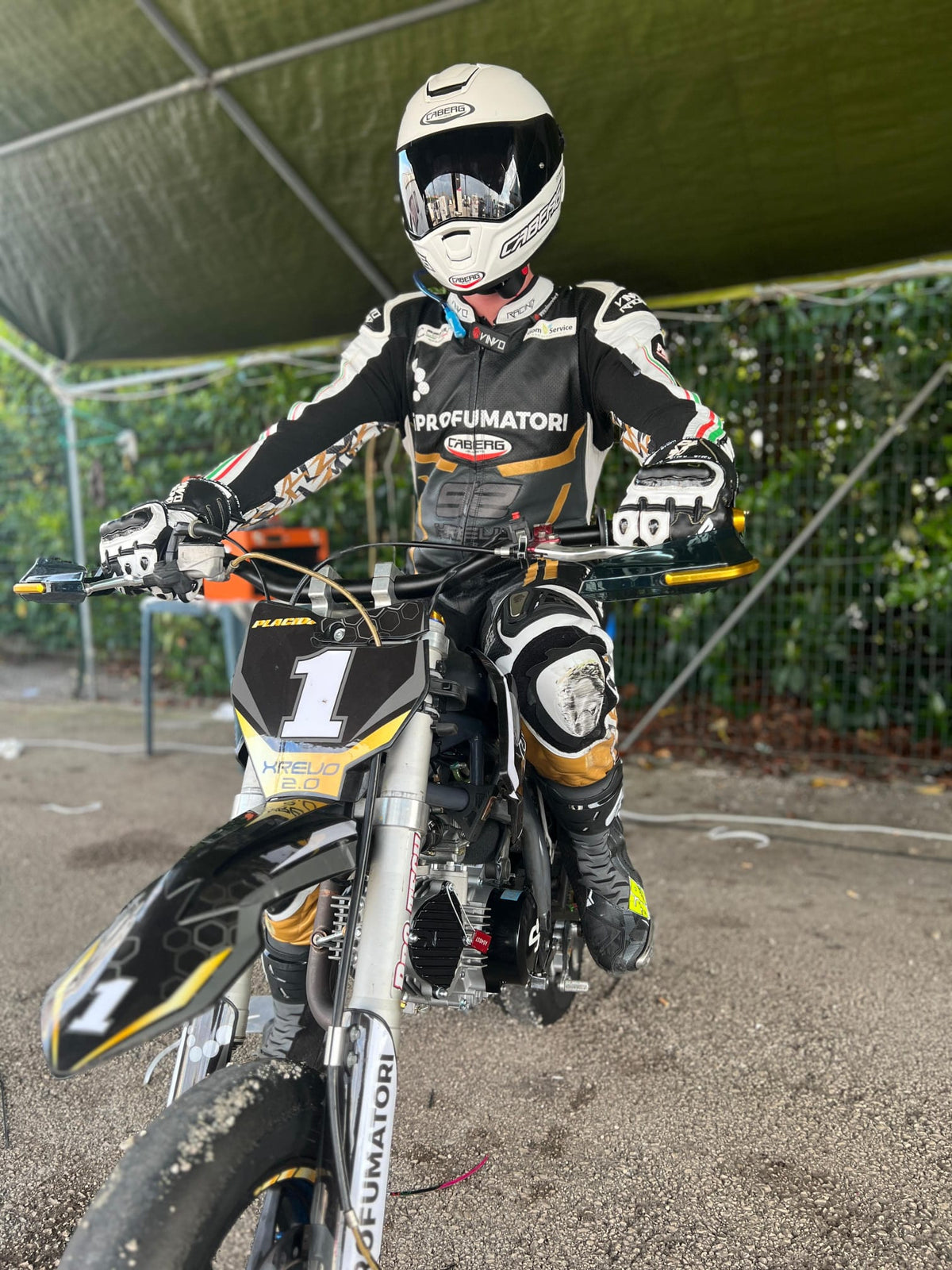 Custom Kangaroo Leather Race Suit design 177