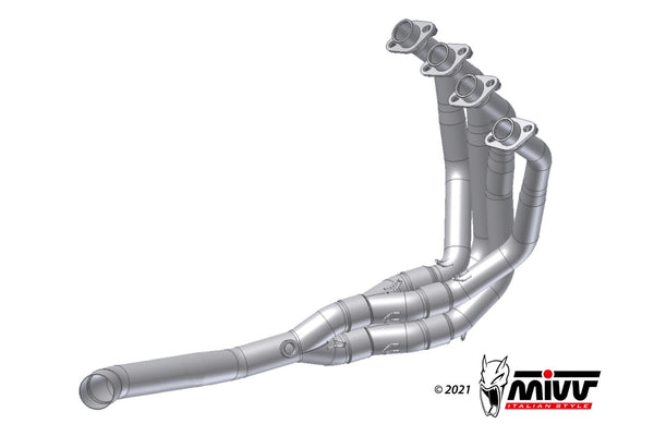 MIVV No-Kat Race Collectors (K.054.C1) for 2020-2024 Kawasaki Ninja 1000SX