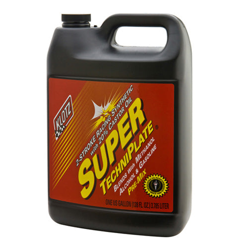 Klotz Super TechniPlate 2-Stroke Racing Oil (1 Gallon)