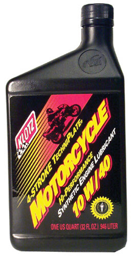 Klotz TechniPlate Motorcycle 4-Stroke Synthetic 10W-40 (1qt)
