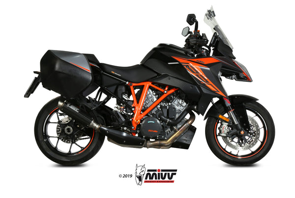 MIVV GP Pro Carbon Slip-On Exhaust (KT.018.L2P) for 2016-2022 KTM 1290 Super Duke GT